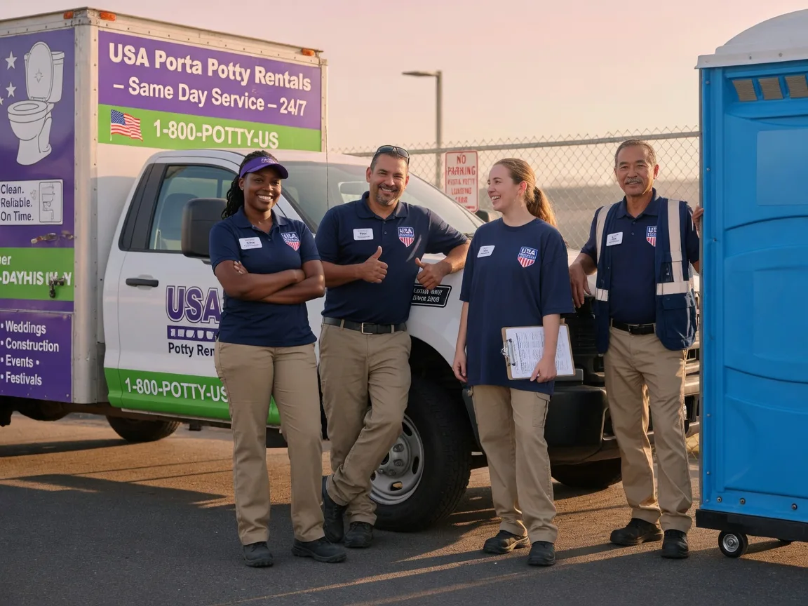 Porta Potty Rental company in King, WI